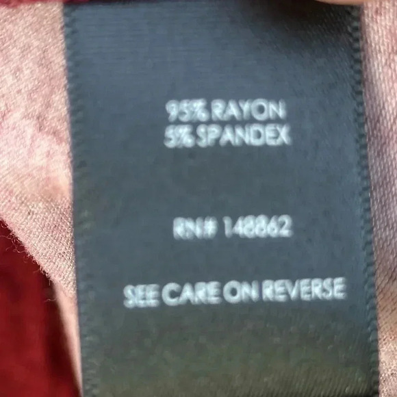 TORRID acas red with pick floral jersey wrap dress SZ 0 torrid or L - Picture 6 of 8